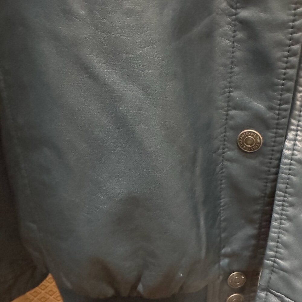 We the Free Vegan Wild Rose Vegan Leather Bomber - Picture 12 of 13
